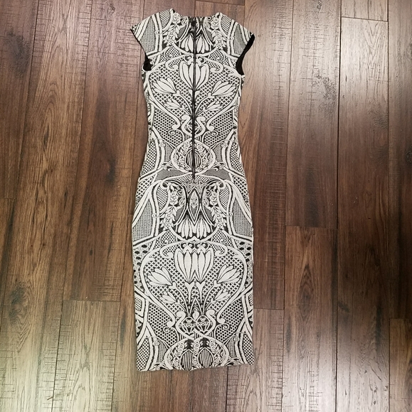 Ted Baker London Sancha Jacquard Midi Dress - Picture 3 of 8